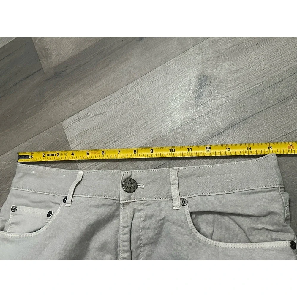 PT Torino Jazz Men's Denim RLZ Cotton Blend Beige Pants - Size 32x27